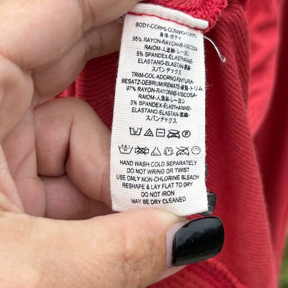 We The Free People Malibu Thermal Long Sleeve Top Size M - Picture 7 of 10